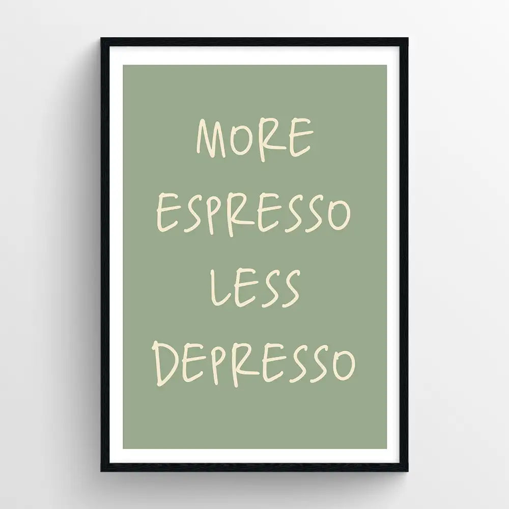 More Expresso, Less Depresso