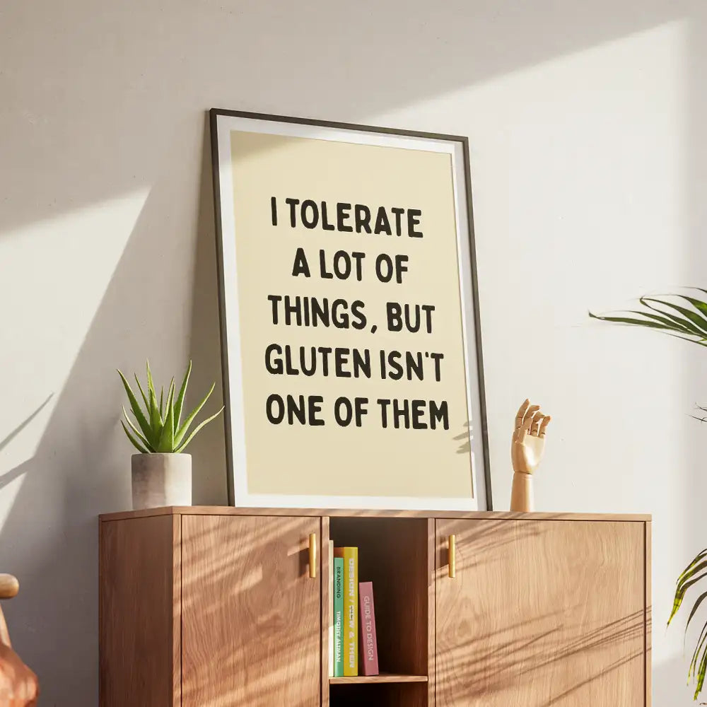 Gluten isn't one of them